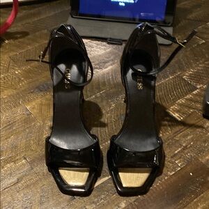 Guess Black High-Heeled Sandals